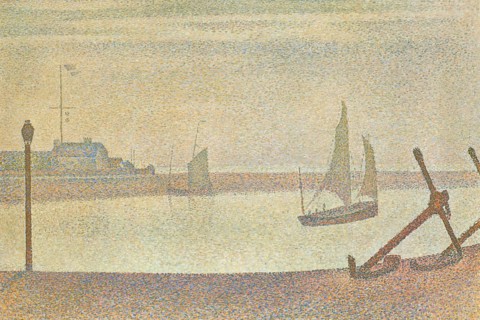 The Channel at Gravelines in the Evening