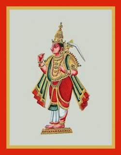 BalaRama carrying the hala (ploughshare)