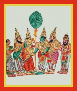 Rama and Sita’s wedding