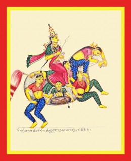 Rati, the goddess of lust and consort of Manmatha