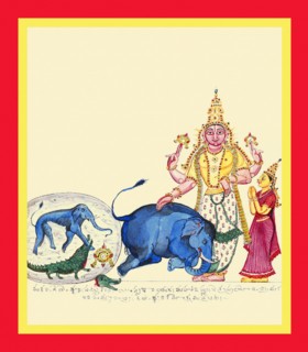 Vishnu Gajendramoksha