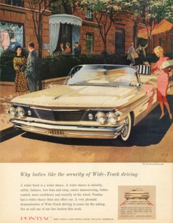 1960 Pontiac Bonneville Ad