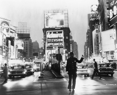Times Square-Directing Traffic