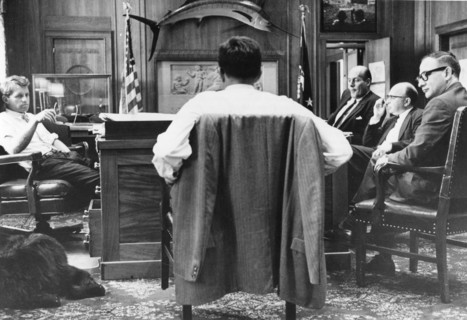 RFK Meets With Aides