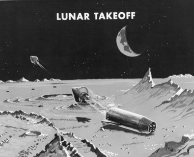 Lunar Takeoff Illustration