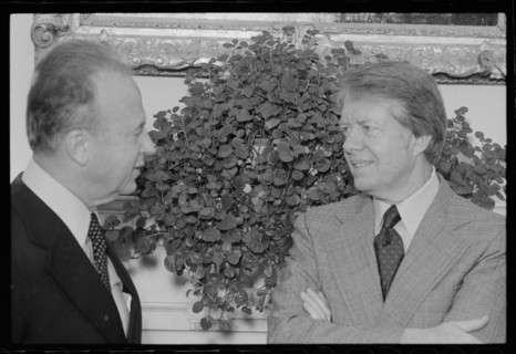 Rabin & Carter At White House
