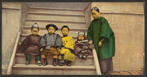Chinese Family, circa 1900