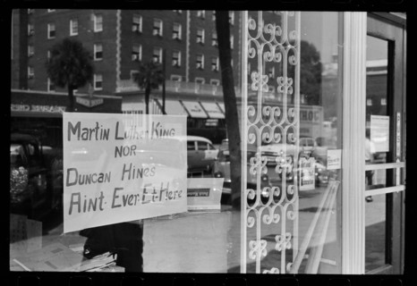 Racial Discrimination Sign