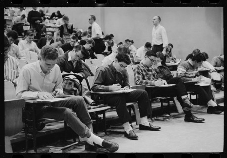 Students in University of Maryland Lecture Hall