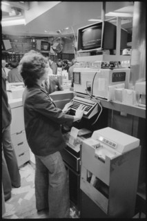 Female Employee on Floor of NYSE