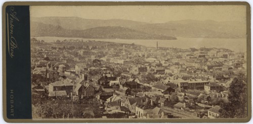 Panorama of Hobart from West Hobart