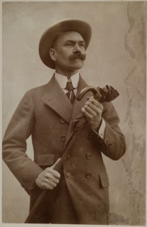 Photography studio portrait of Akseli Gallen-Kallela