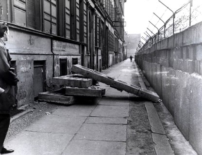 4/25/1963 -  Berlin, Kreuzberg. Heinrich-Heinestrasse - Corner to Sebastianstrasse. New Harassments