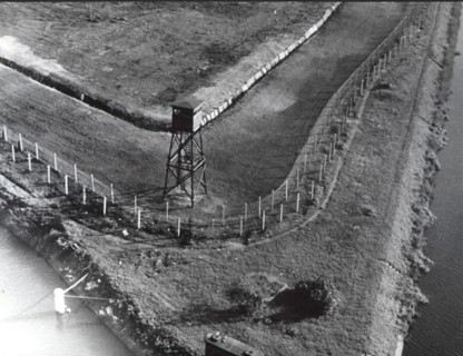 October 1961 - Berlin, October Neukoelln, The Teltow Canal Connects With the Neukoellner Eastern