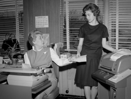1968 - a teleticket machine that automatically prints airline tickets as directed by the airline’s