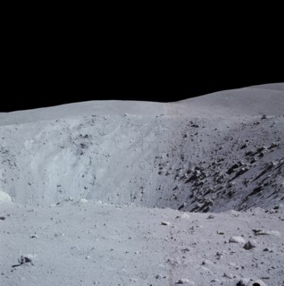 View of Buster Crater