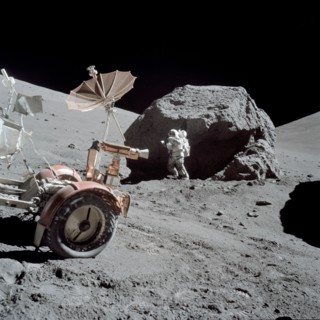 Scientist-astronaut Harrison H. Schmitt