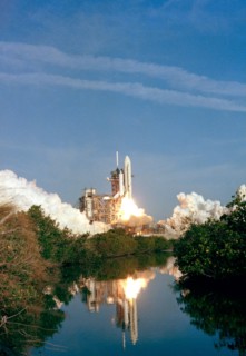 The space shuttle Columbia