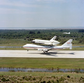 End of NASA's STS-1 mission
