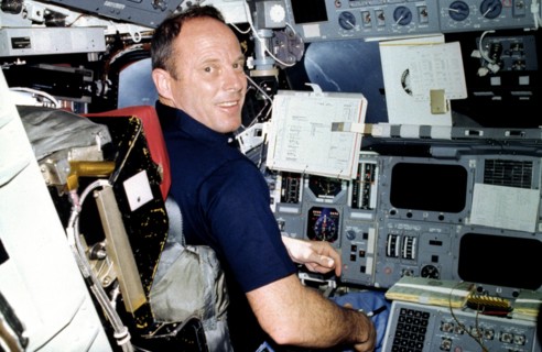 Astronaut Jack R. Lousma