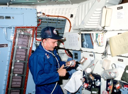 Astronaut Thomas K. Mattingly II