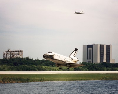 KENNEDY SPACE CENTER, FLA. -- The Space Shuttle Orbiter Columbia