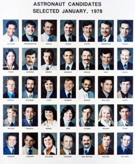 35-member 1978 class of astronaut candidates