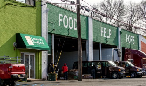 Community FoodBank of New Jersey operations, on January 20, 2016, in Hillside, New Jersey.