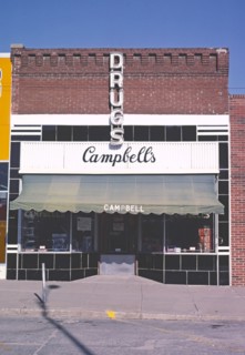 1980s America -  Campbell's Drugs