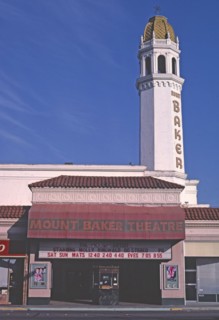 1980s America -  Mt Baker Theater, Bellingham, Washington 1987
