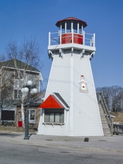1990s America -   Lighthouse Ribs, South Haven, Michigan 1991