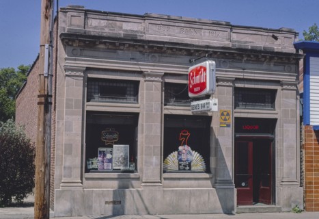 1980s America -  Gene's Bar, Emery, South Dakota 1980