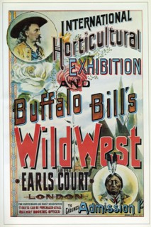 Buffalo Bill Poster, International Horticultural Exibition
