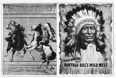 Buffalo Bill Poster, Buffalo Bill and Chief Iron Tail