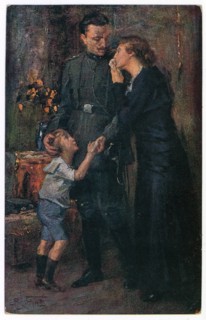 A farewell from wife and son