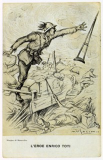 The hero Enrico Toti