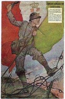 Postcard of the 12th Division, Gorizia