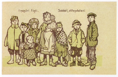 Soldiers, defend our children
