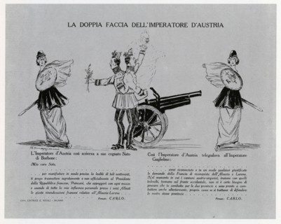 The double face of the Emperor of Austria