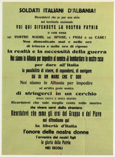 Italian soldiers in Albania