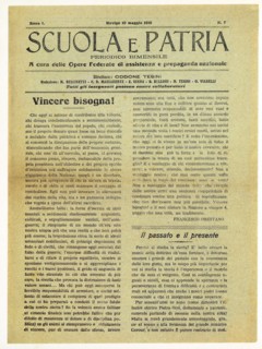 Scuola e Patria
