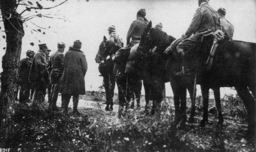 The Austrian plenipotentiaries present themselves to negotiate the surrender