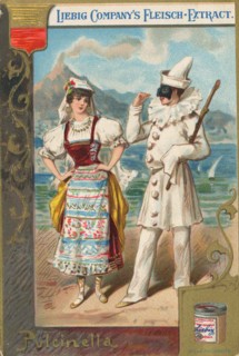 Image Series Costumes From Italian Carnival: Pulcinella
