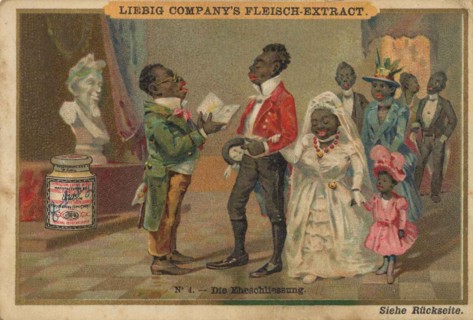 Series Of Images Dark Skinned Artists: The Marriage