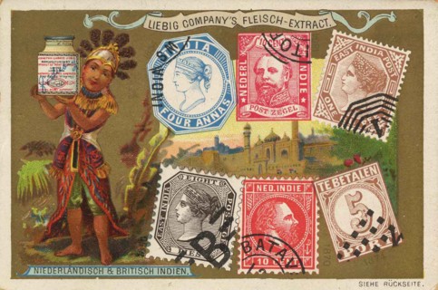 Picture Series Countries And Stamps And Motives