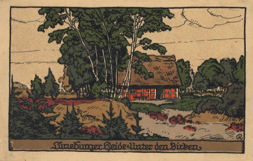 Under The Birches In The Lüneburg Heath