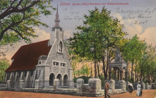 Gustav Adolph Monument And Memorial Chapel In Lützen