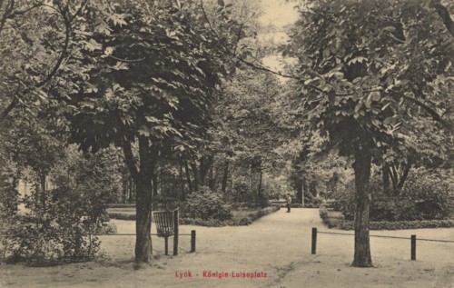 Queen Luise Square In Lyck