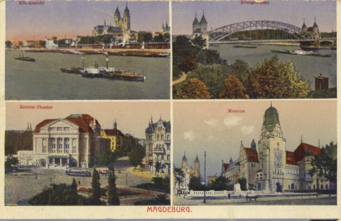 Elbe And Cathedral