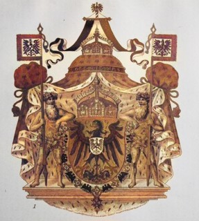 Emperor'S Coat Of Arms And Crown Of German Emperors